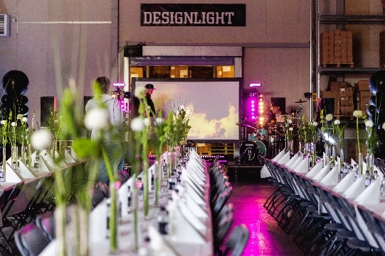 Event arrangerat med Event & Tent – designlight